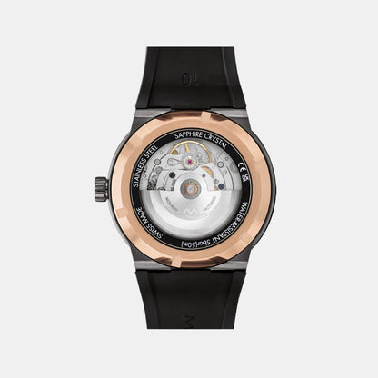 Movado Bold Fusion Men Automatic Grey Dial Analog Rubber Watch 3601248