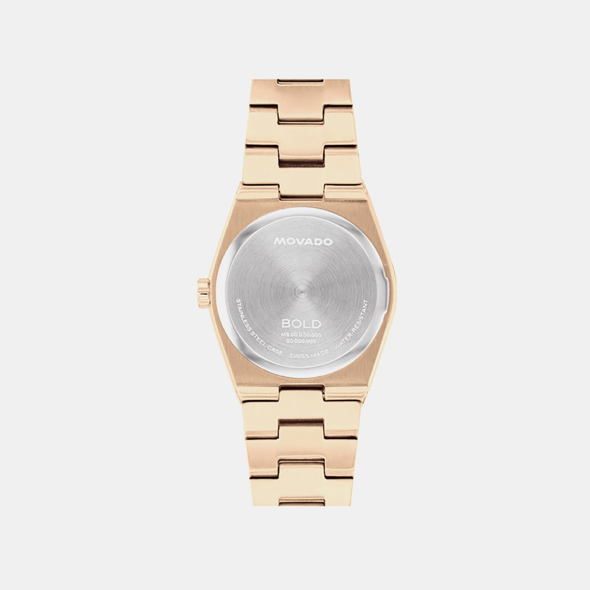 Movado Bold Quest Women Quartz Champagne Dial Analog Stainless Steel Watch 3601293