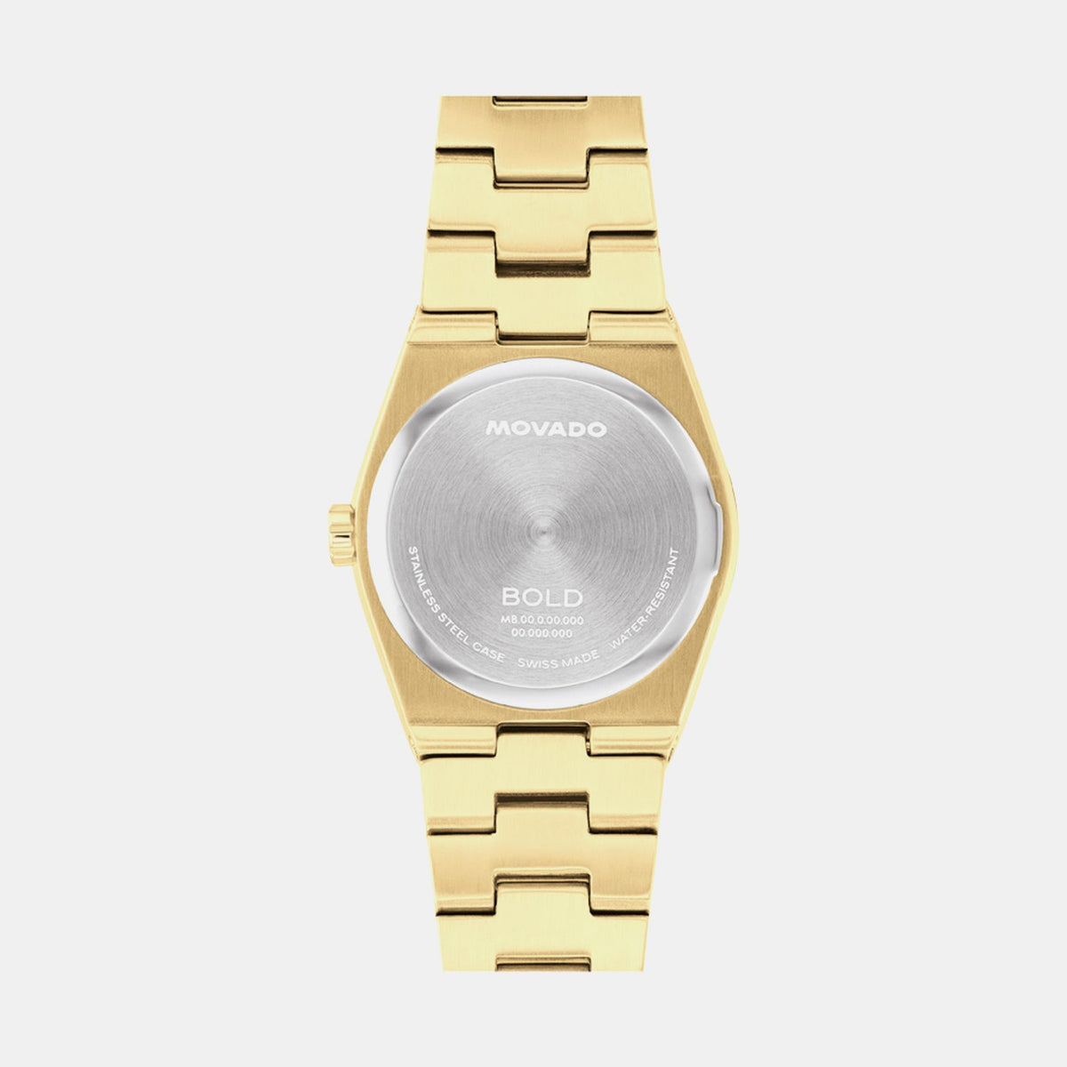Movado Bold Quest Women Quartz Champagne Dial Analog Stainless Steel Watch 3601294
