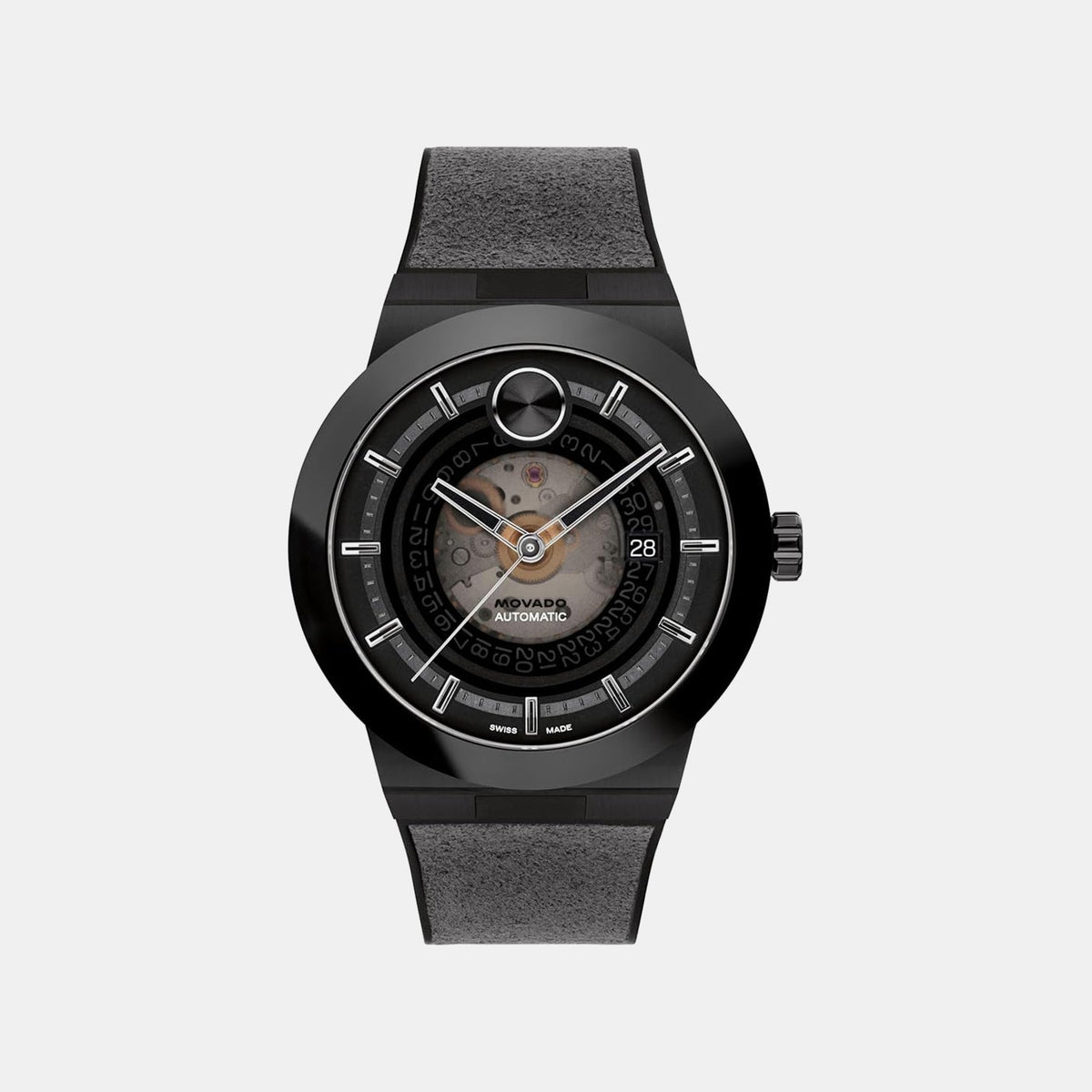 Movado Bold Fusion Men Automatic Black Dial Analog Ceramic Watch 3601303
