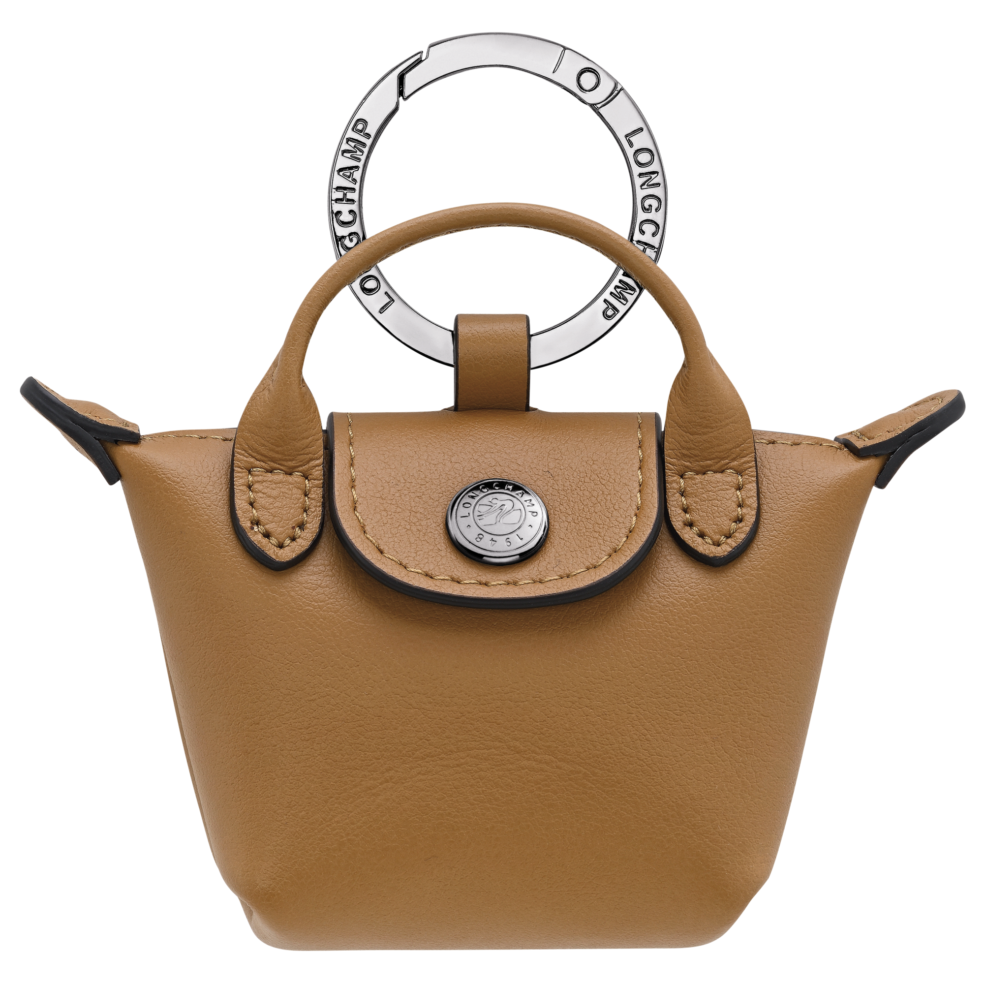 Longchamp Le Pliage Xtra Key ring Tobacco