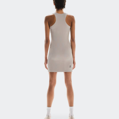 On All-Day Ribbed Dress Desert | White (Women'S)