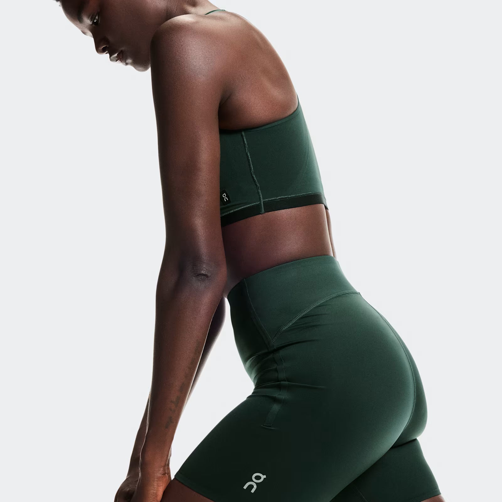 On Train Tights Short Obsidian (Women'S)
