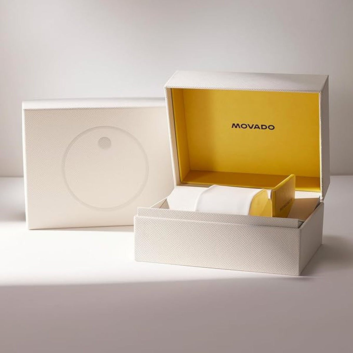 Movado Heritage Ondoplan Men Automatic White Dial Analog Stainless Steel Watch 3650243
