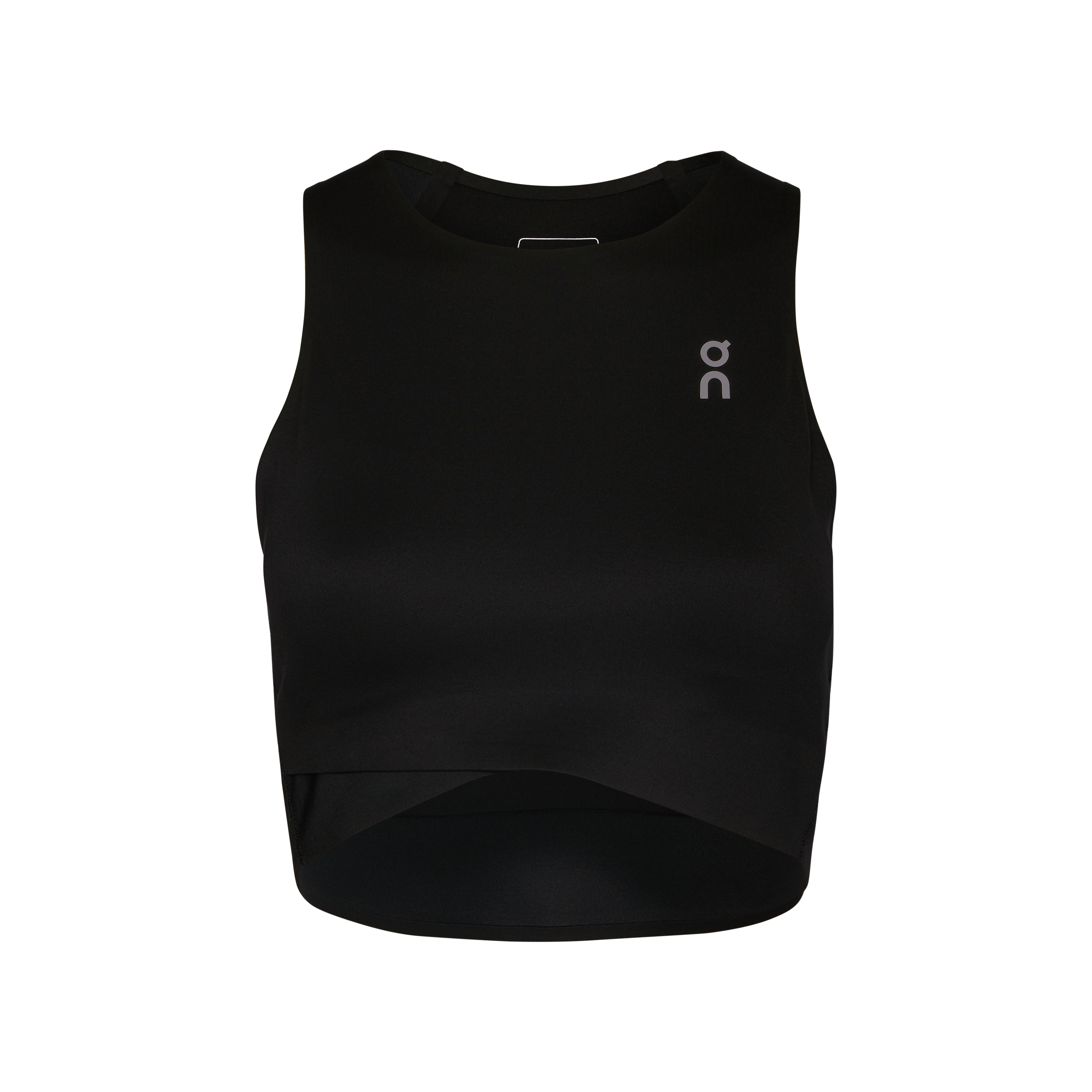 On Court Crop Top Black (Women's)