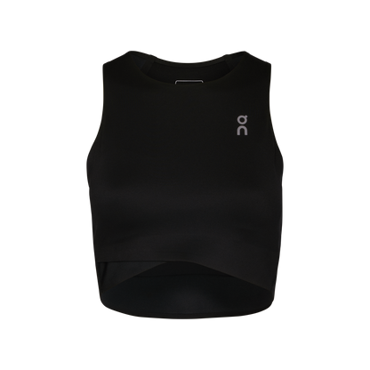 On Court Crop Top Black (Women's)