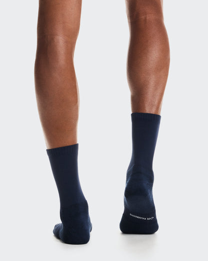 On Core Run Sock High 2P Navy