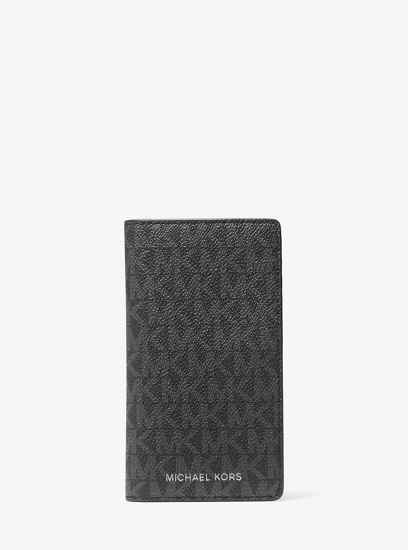 Cooper Large Logo Bi-Fold Card Case Black Black