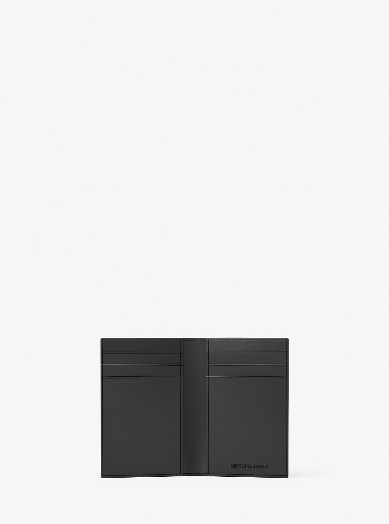 Cooper Signature Logo Folding Card Case Gunmetal Gunmetal