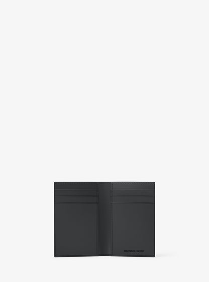 Cooper Signature Logo Folding Card Case Gunmetal Gunmetal