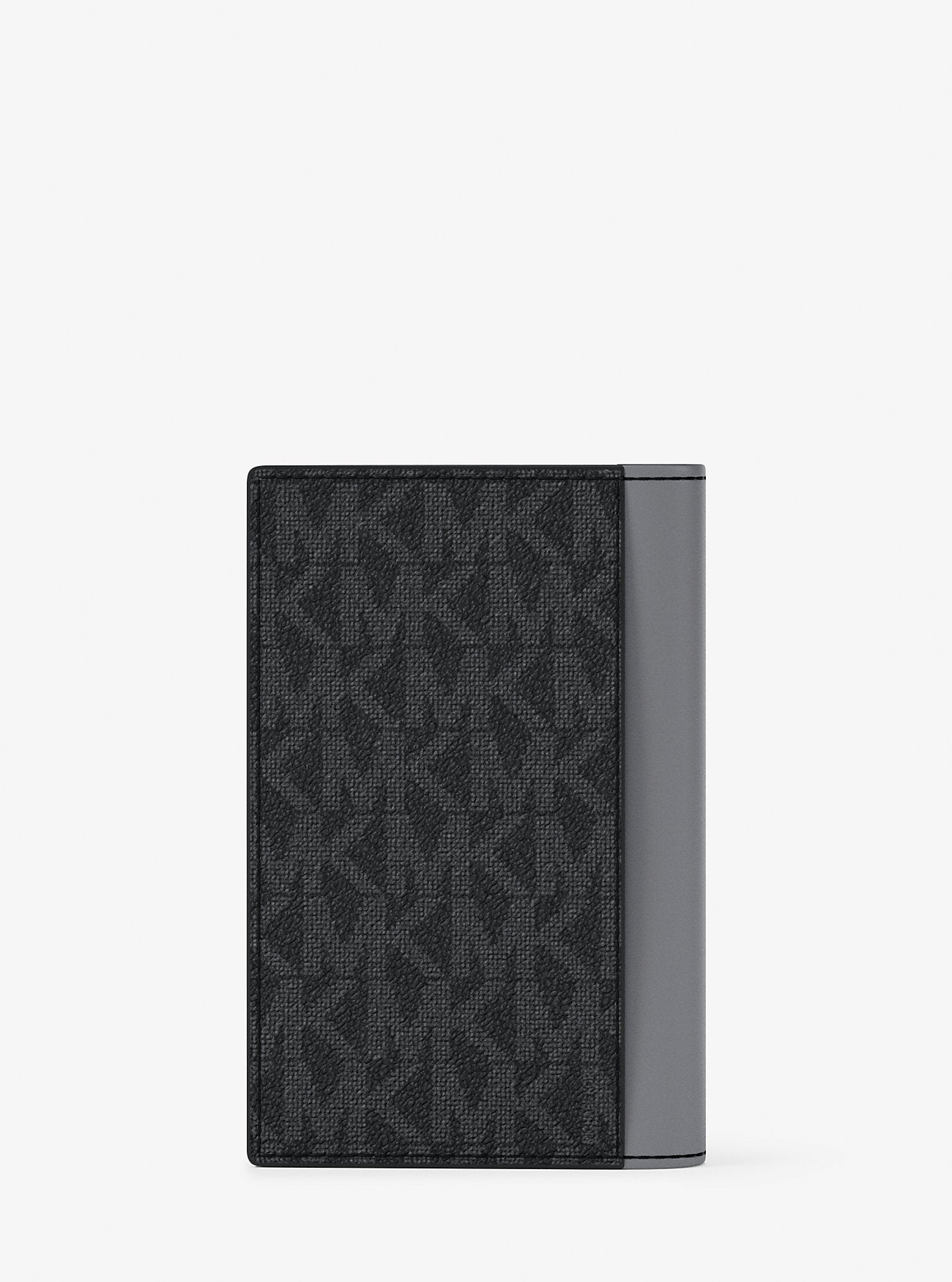 Cooper Signature Logo Folding Card Case Gunmetal Gunmetal