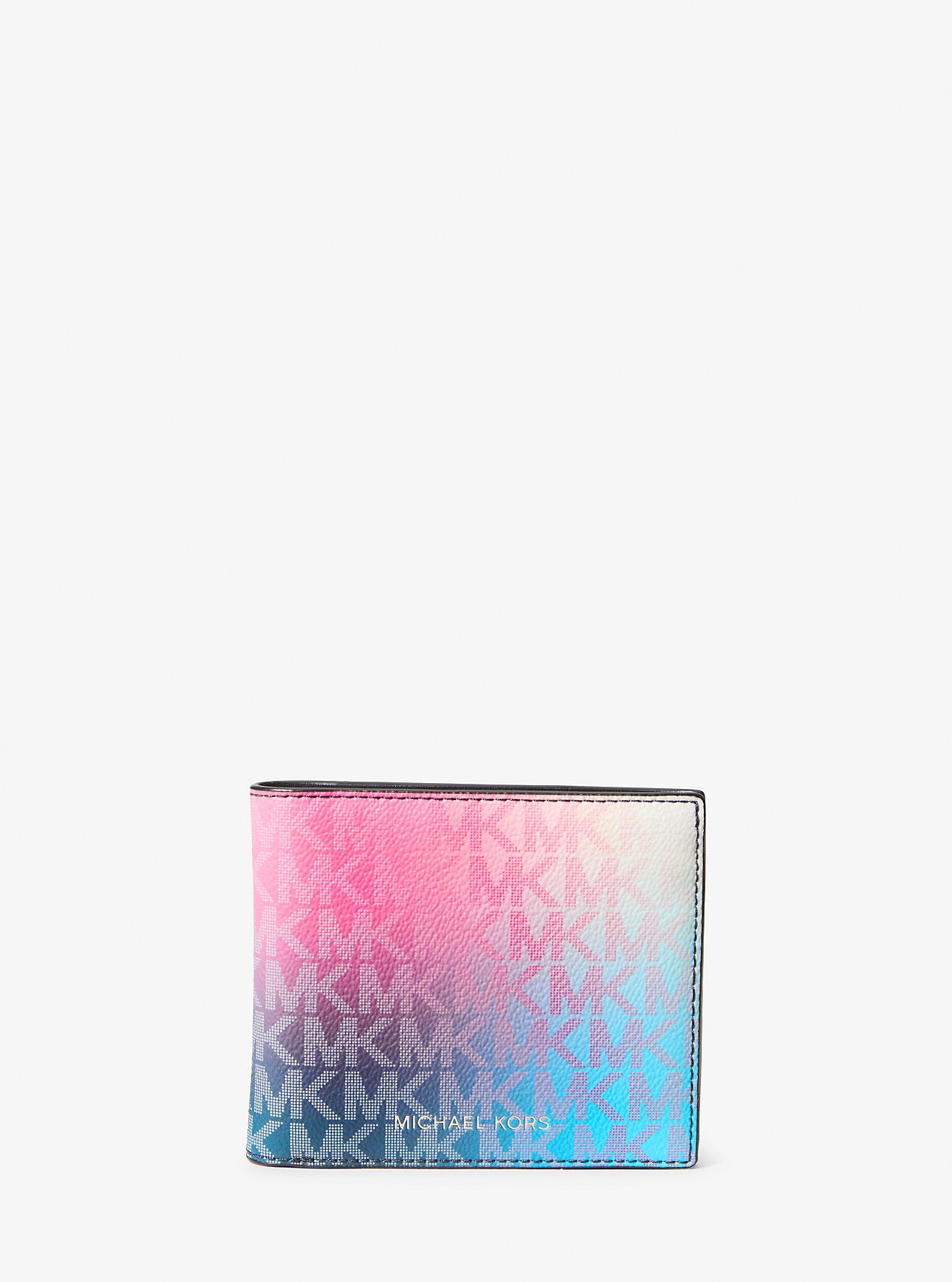 Cooper Ombre Signature Logo Billfold Wallet Navy Multi Navy Multi