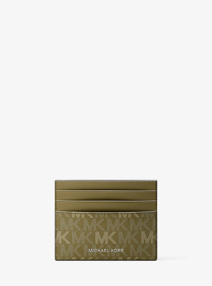 Cooper Signature Logo Card Case Oregano Oregano