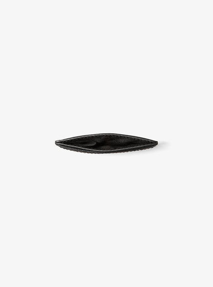 Cooper Plaid Card Case Mushroom Mushroom
