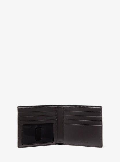 Cooper Burnished Billfold Wallet Chocolate Chocolate