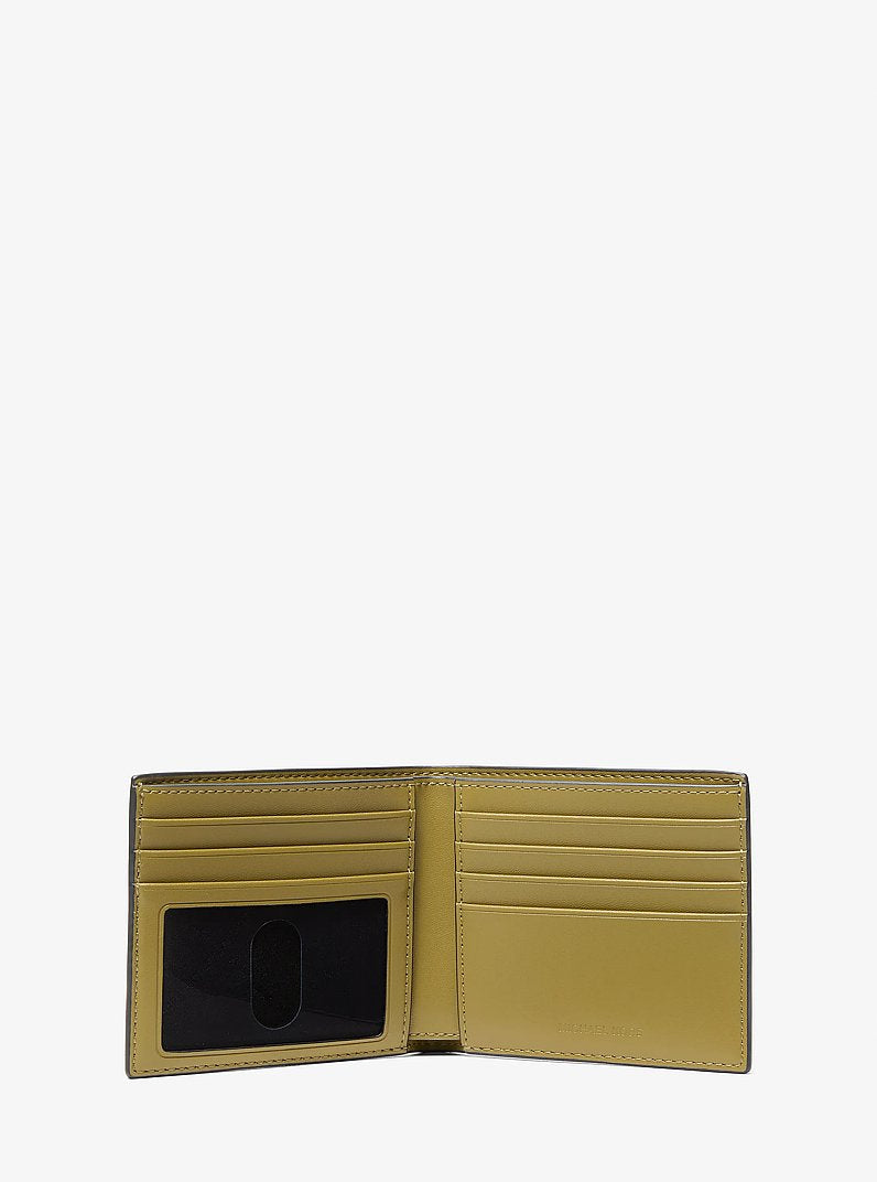 Cooper Printed Signature Logo Billfold Wallet Oregano Oregano