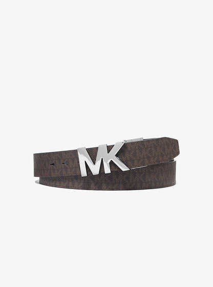 4-In-1 Logo Belt Box Set Brown-Black Brown-Black