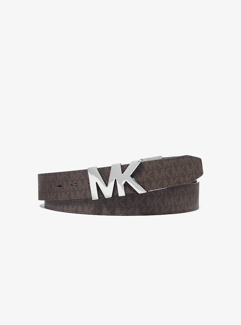 4-In-1 Logo Belt Box Set Brown-Black Brown-Black