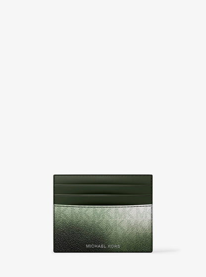 Cooper Ombre Signature Logo Card Case Moss Multi Moss Multi