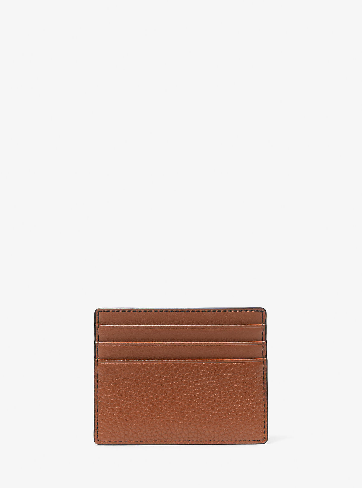 Cooper Pebbled Leather Tall Card Case Luggage Luggage