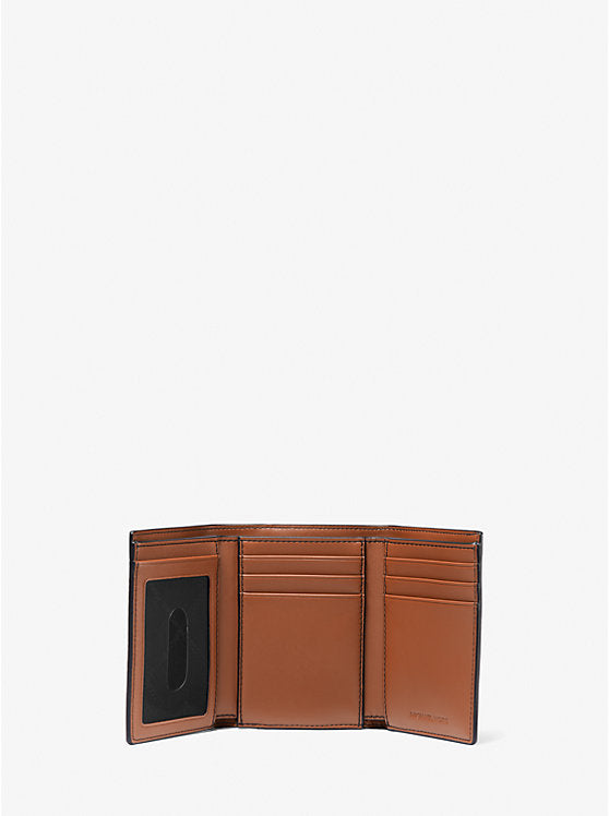 Cooper Pebbled Leather Tri-Fold Wallet Luggage Luggage