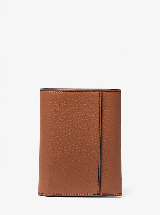 Cooper Pebbled Leather Tri-Fold Wallet Luggage Luggage