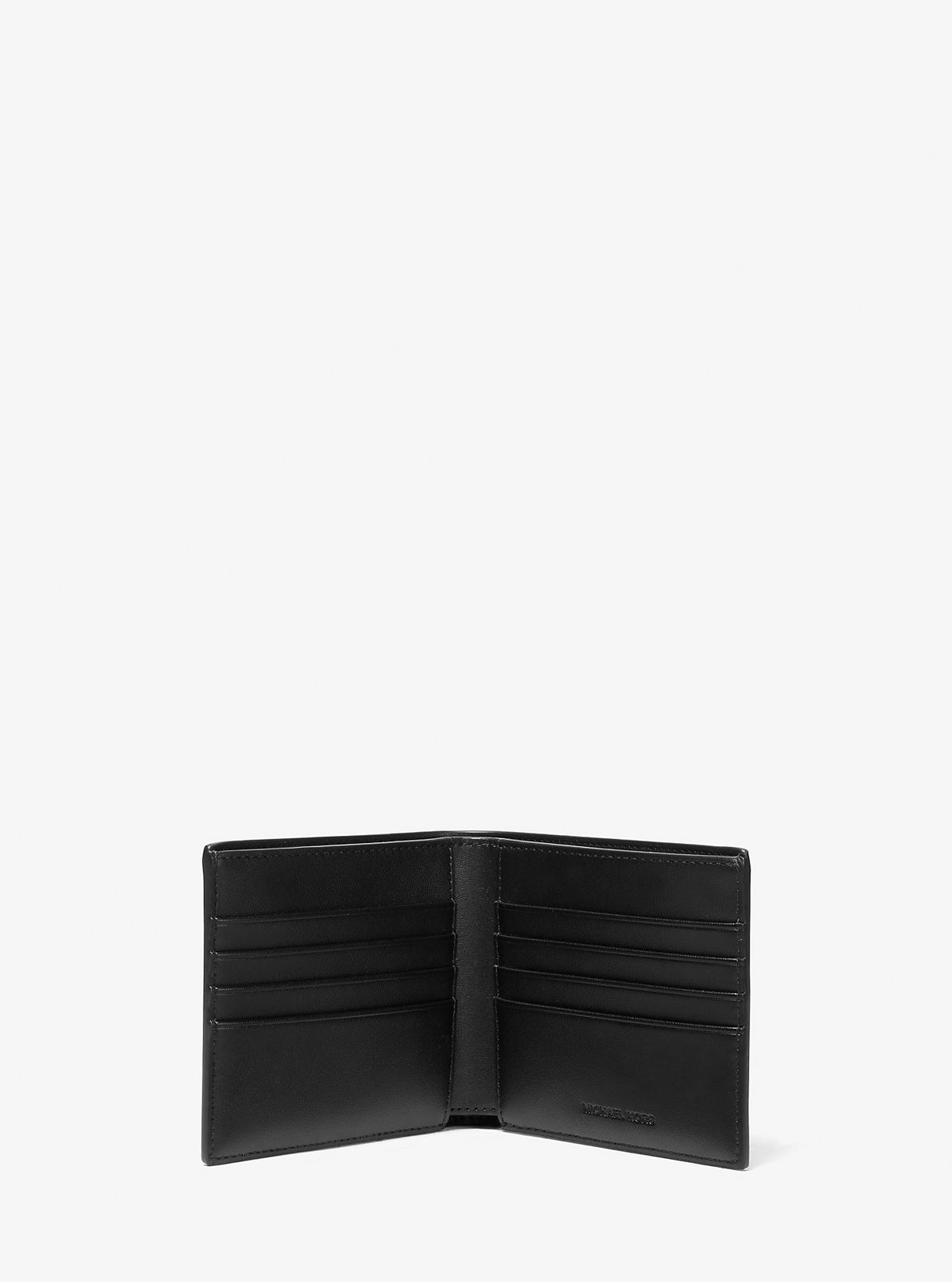 Signature Logo Billfold Wallet and Belt Gift Set Admrl-Plblue Admrl-Plblue