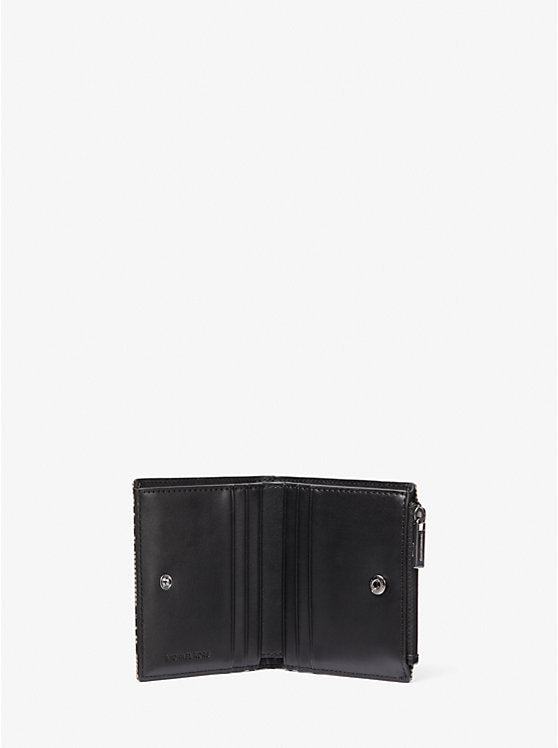 Cooper Logo Jacquard Wallet Black Black