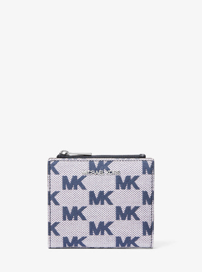 Cooper Logo Jacquard Wallet Navy Navy