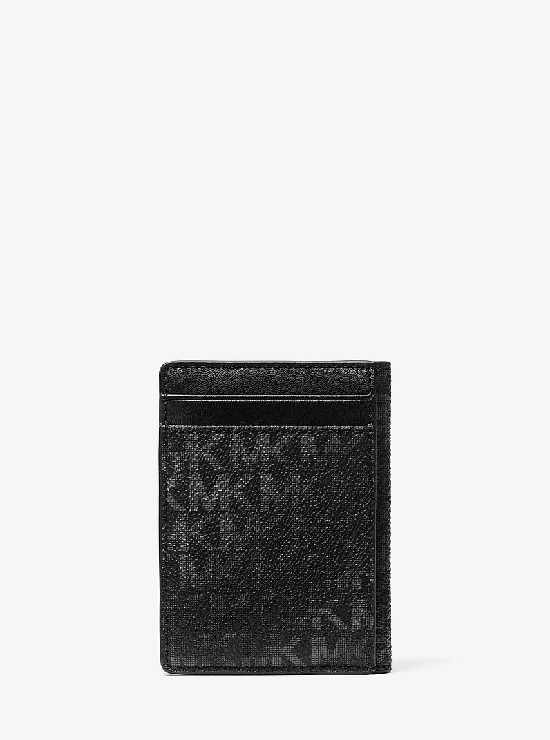 Cooper Signature Logo Bi-Fold Wallet Black Black