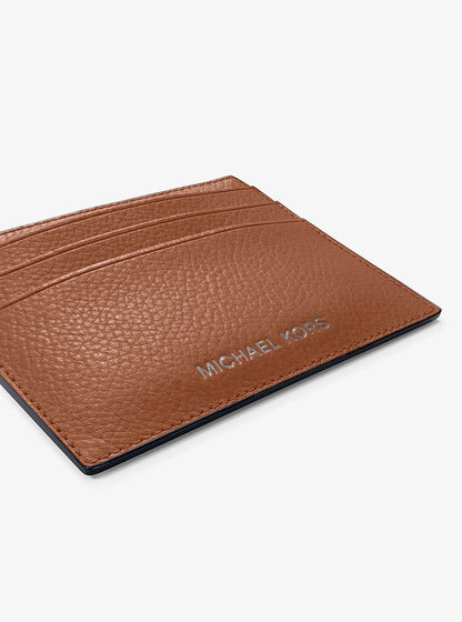 Cooper Pebbled Leather Card Case Luggage Luggage