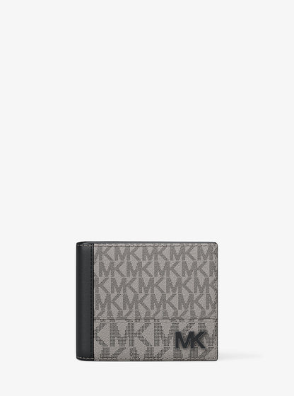 Cooper Signature Logo Billfold Wallet Pg-Blk Mul Pg-Blk Mul