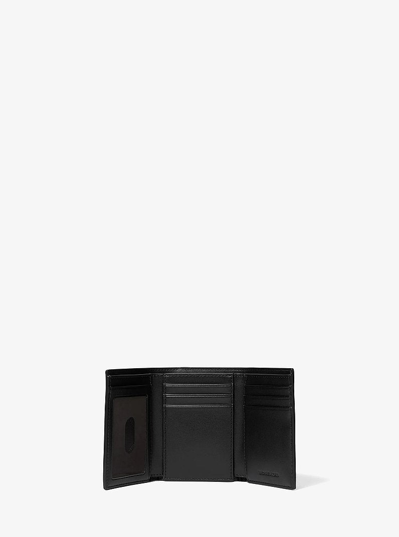 Signature Logo Tri-Fold Card Case and Belt Gift Set Admrl-Plblue Admrl-Plblue