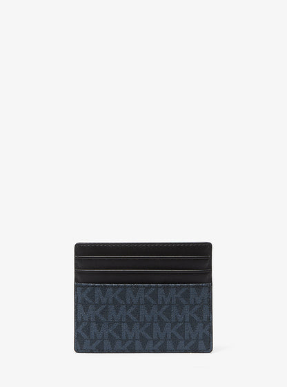 Cooper Signature Logo Card Case Admrl-Plblue Admrl-Plblue