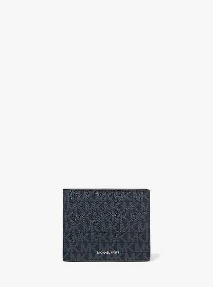 Cooper Logo Billfold Wallet With Coin Pouch Admrl-Plblue Admrl-Plblue