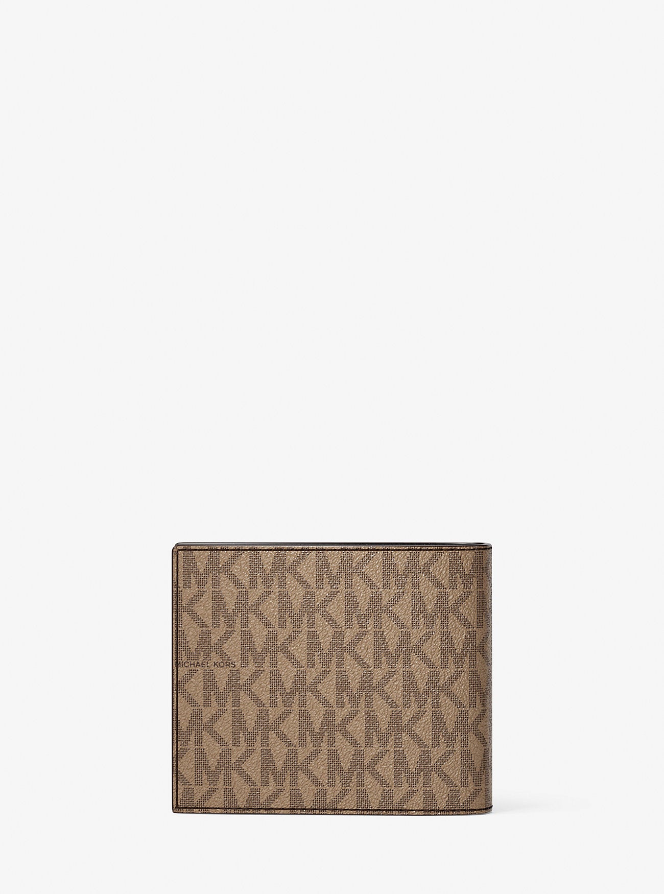Cooper Logo Billfold Wallet With Passcase Camel Camel