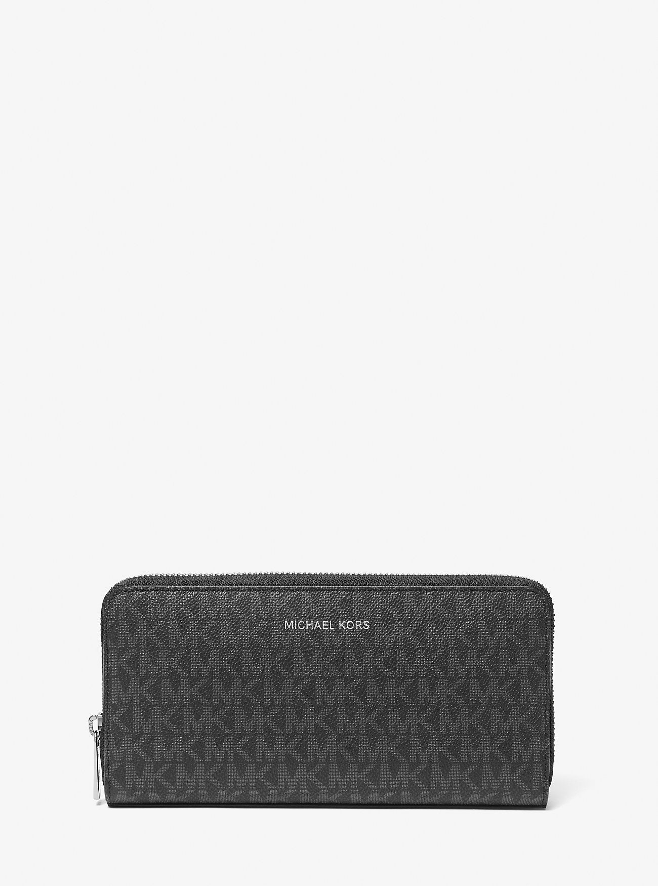 Cooper Logo Zip-Around Wallet Black Black