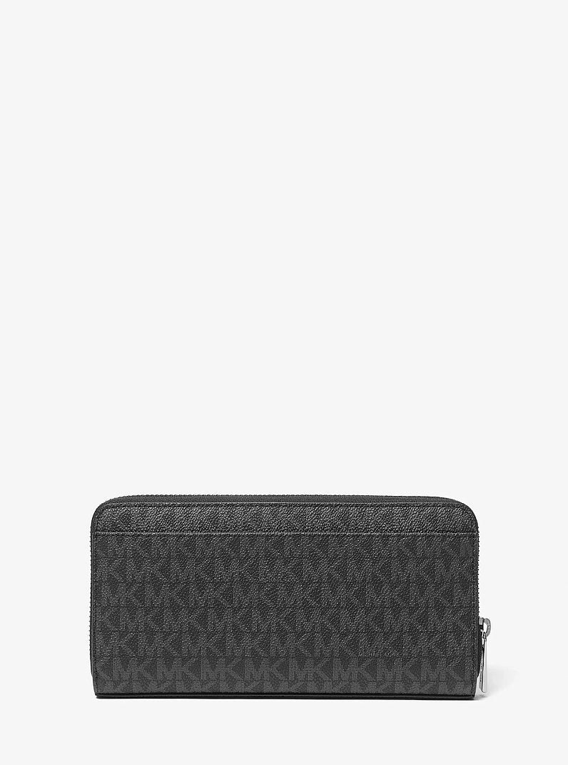 Cooper Logo Zip-Around Wallet Black Black