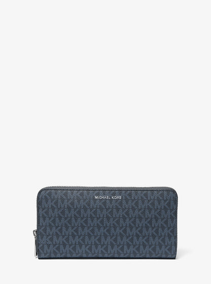 Cooper Logo Zip-Around Wallet Admrl-Plblue Admrl-Plblue