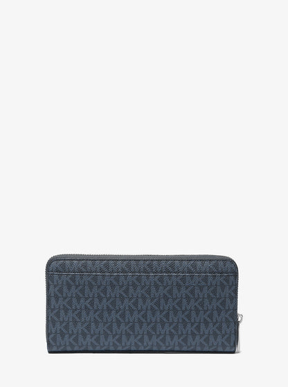 Cooper Logo Zip-Around Wallet Admrl-Plblue Admrl-Plblue