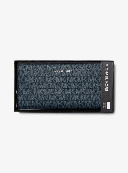 Cooper Logo Zip-Around Wallet Admrl-Plblue Admrl-Plblue