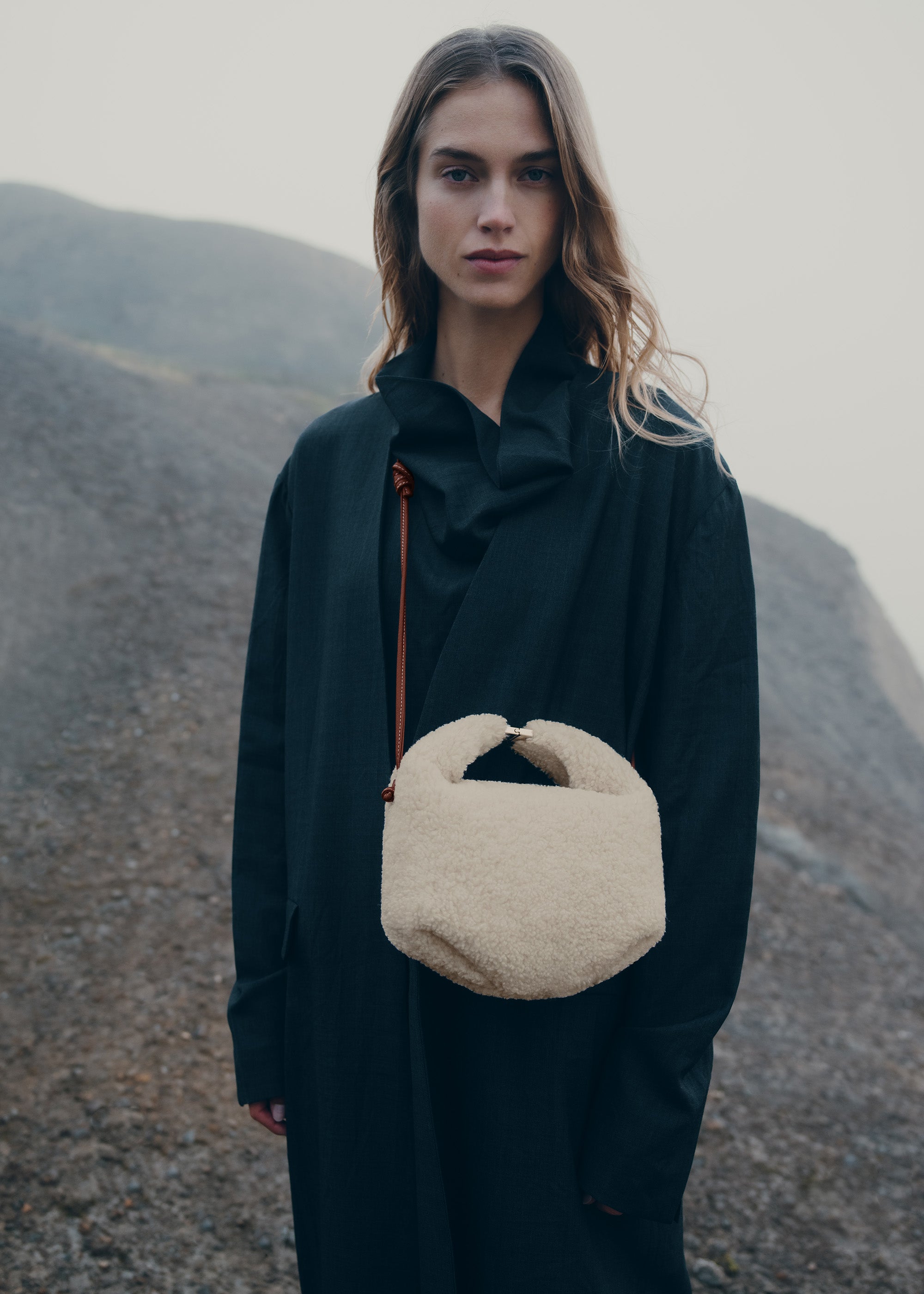 Polene Beri Ecru Shearling