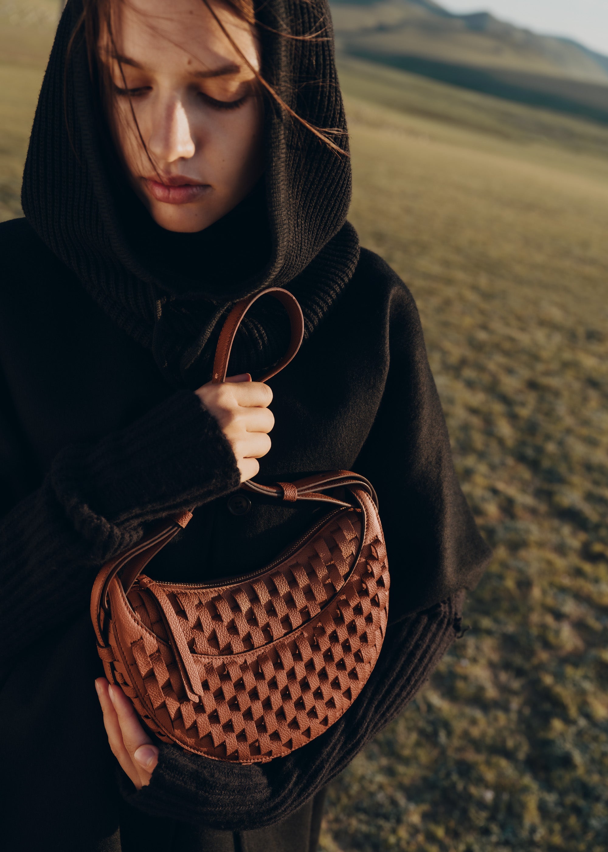 POLÈNE Polène | Bag - Mokki - Textured Camel – Polène EU