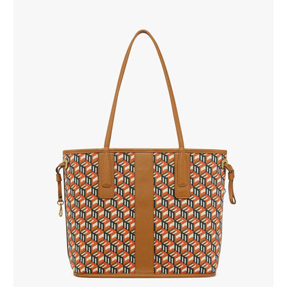 MCM Small Reversible Liz Shopper in Visetos