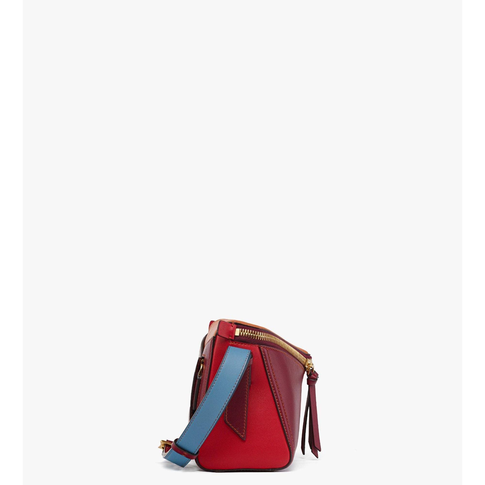 MCM Diamant 3d Leather Shoulder Bag