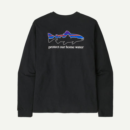 Patagonia M'S Long-Sleeved Home Water Trout Responsibili-Tee®
