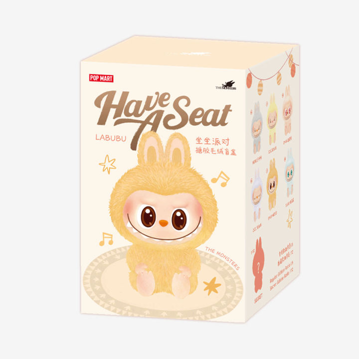 Pop Mart Labubu The Monsters Have a Seat Vinyl Sealed Blind Case Pack of 1