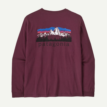 Patagonia M'S Long-Sleeved Fitz Roy Foothills T-Shirt