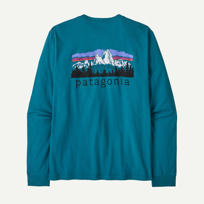 Patagonia M'S Long-Sleeved Fitz Roy Foothills T-Shirt