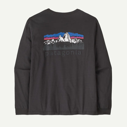 Patagonia M'S Long-Sleeved Fitz Roy Foothills T-Shirt